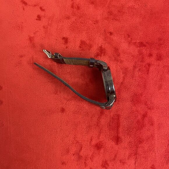 OULM Watch 9591 Dual Time Dials Military Quartz Black Face Needs Repairs/Battery - Picture 5 of 15